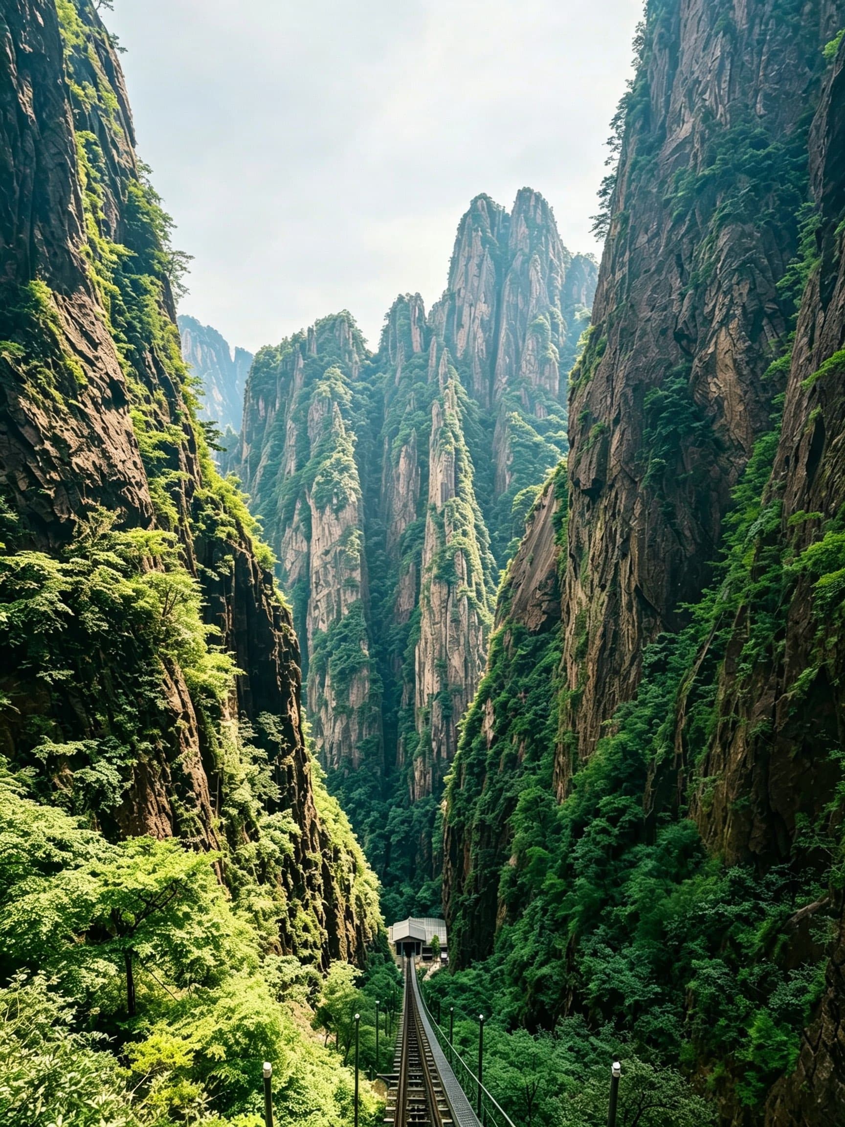 黄山西海大峡谷果然名不虚传